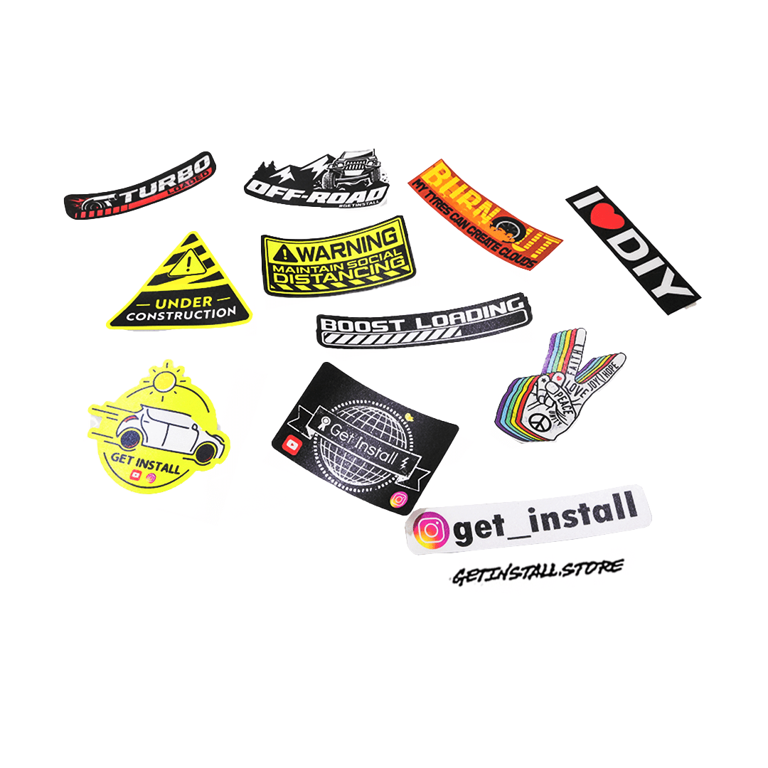 Sticker Pack of – 11