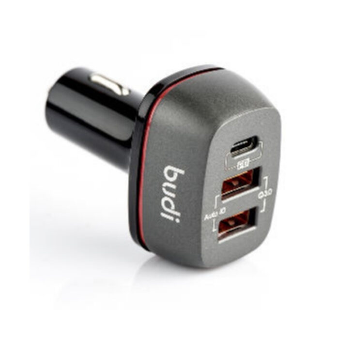 Budi Dual USB Type C and PD Car Charger - Image 4