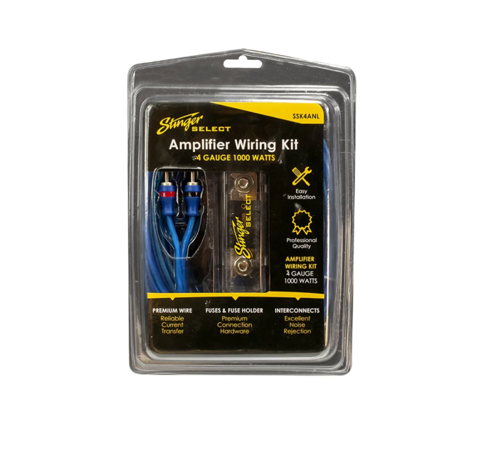 Stinger SSK4ANL 4AWG Wiring Kit