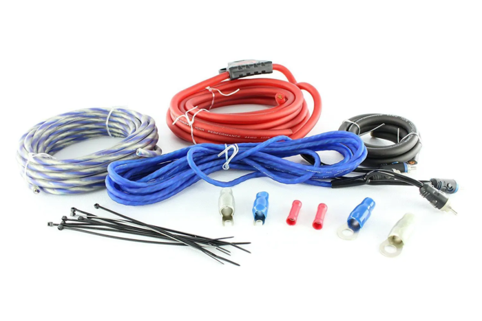 Massive Audio G4 Amplifier Wiring Kit 4AWG