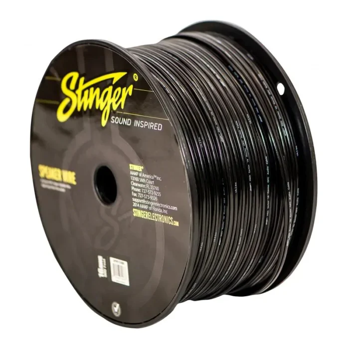 Skip to the beginning of the images gallery Stinger SPW516BK Speaker Cable Roll (500 Ft)